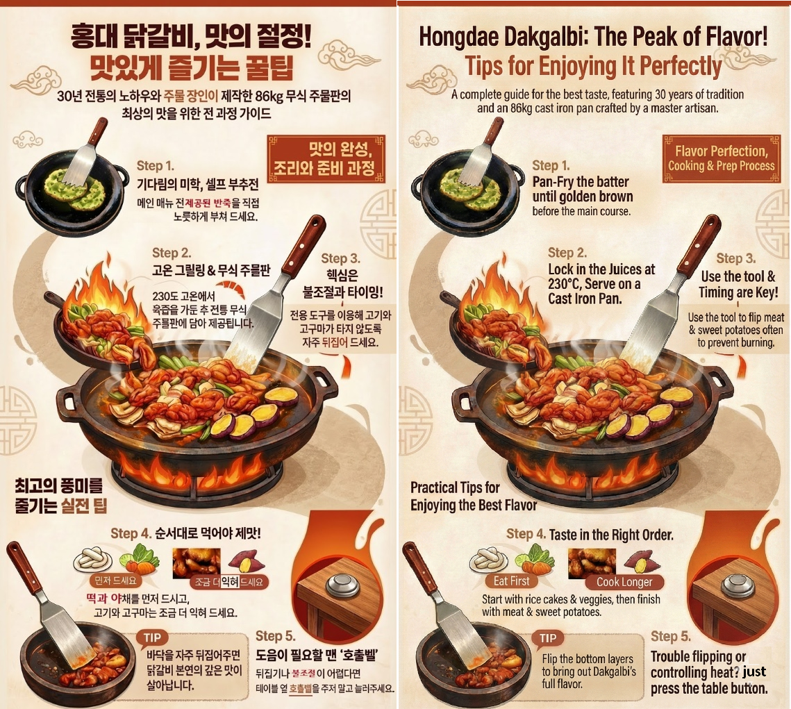 맛있게 즐기는 꿀팁 / Tips for Enjoying It Perfectly